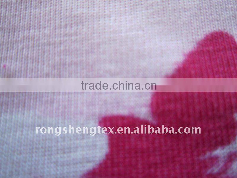 Printed rib comfortable soft