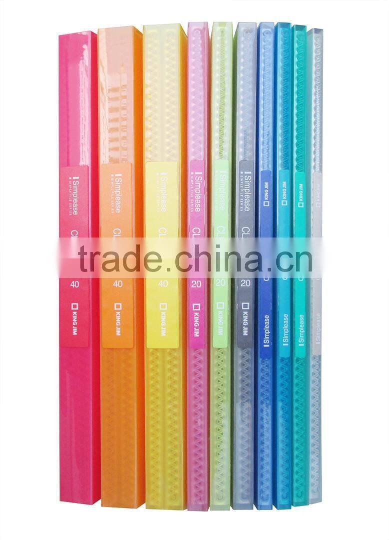 Clear file 186GSV - made from PP material