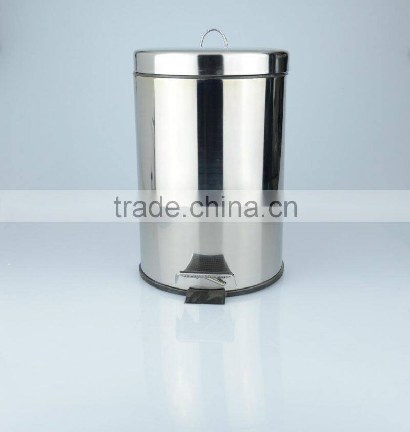 Stainless Steel Foot Pedal Waste Bin/ Dustbins