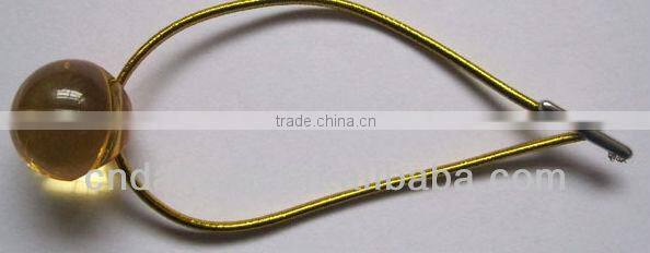 High quality high strength elastic cord with metal tip