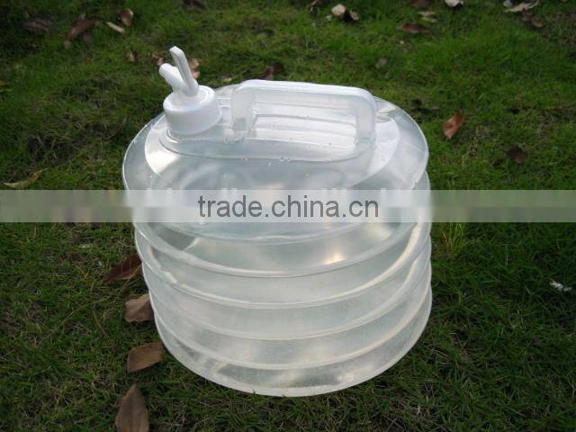 outdoor camping hiking plastic car washing bucket