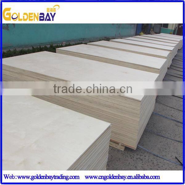 CARB E0/E1 Birch plywood/gurjan/keruing Face veneer for plywood