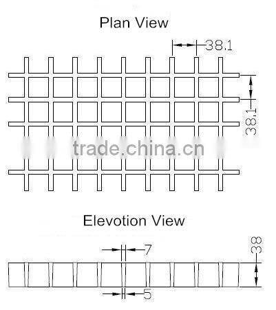High Stength Competitive Price FRP Grating For Flooring