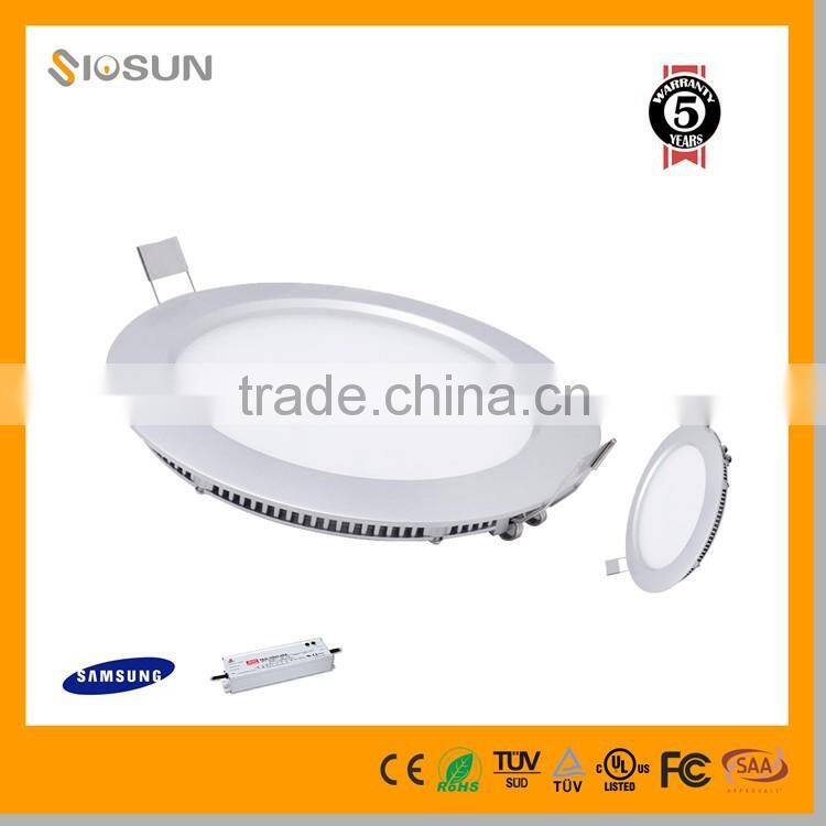 Hot selling on europe ultra thin led panel downlight 18w