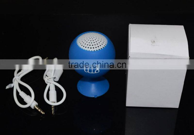 Portable Outdoor Wireless Bluetooth 3.0+ EDR Hands-free Car Stereo Speakers With Suction Function