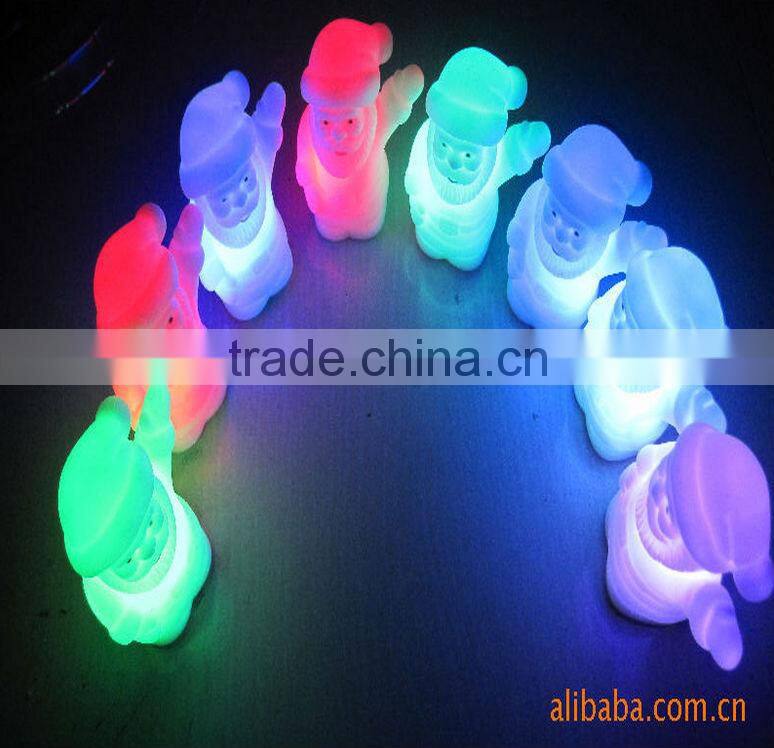 Merry christmas color LED christmas father,animated father christmas