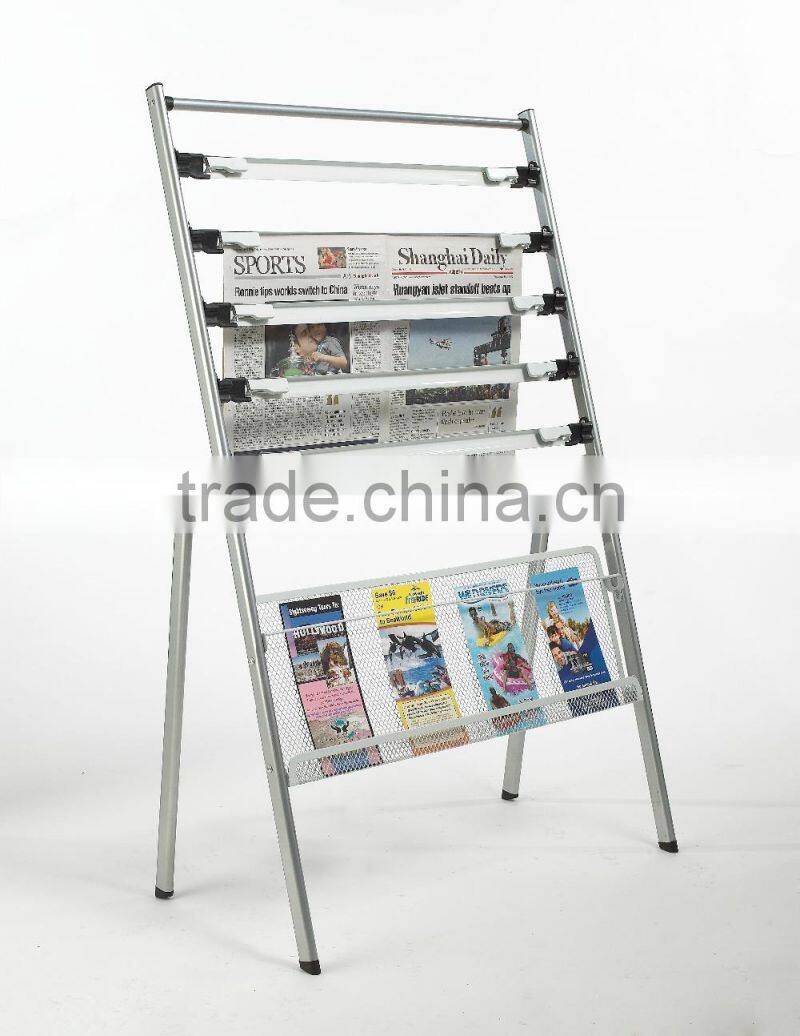 Modern newspaper rack hotel