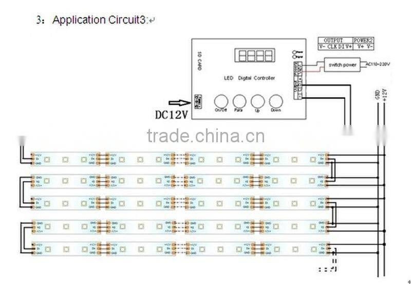 dmx control,SD card led controller with 1024pcs IC