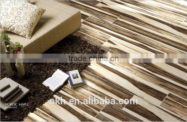 Interior project Wood like Tiles