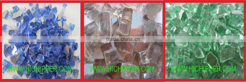 fireplace decorative tempering glass rocks