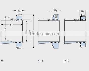 high precision adapter sleeves H307 adapter bearing sleeve