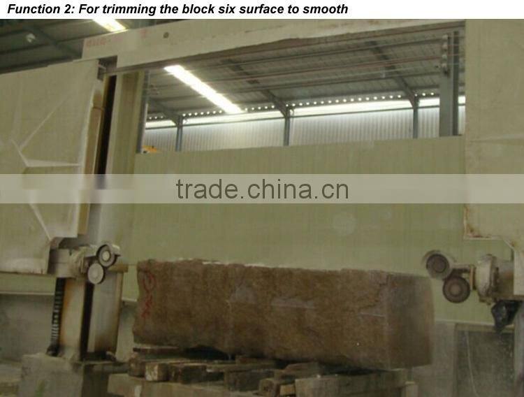 Diamond Wire Saw Granite Block Cutting Machine
