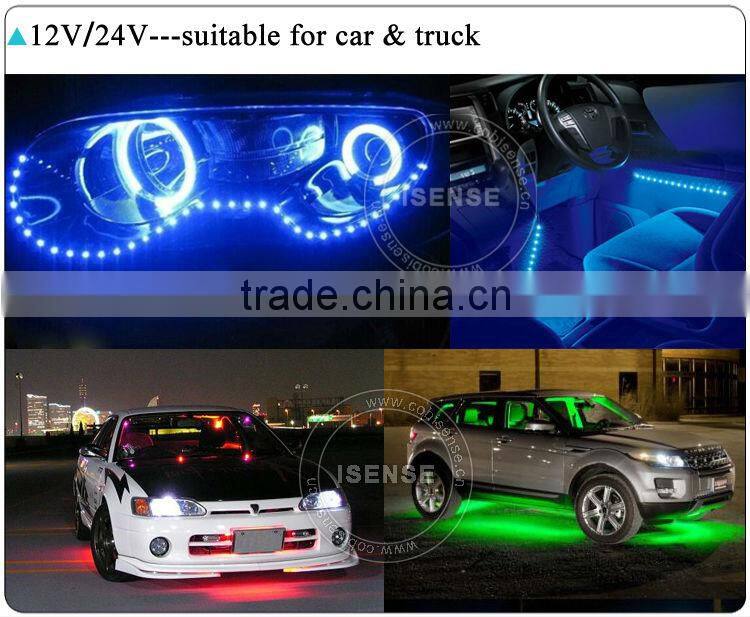 Yellow/amber waterproof LED flexible neon strip light