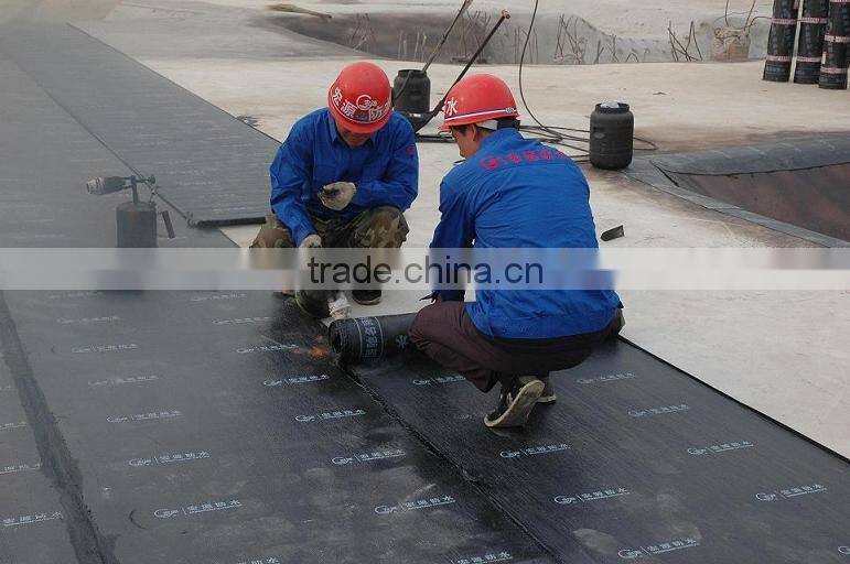 sbs modified bitumen waterproof roof membrane