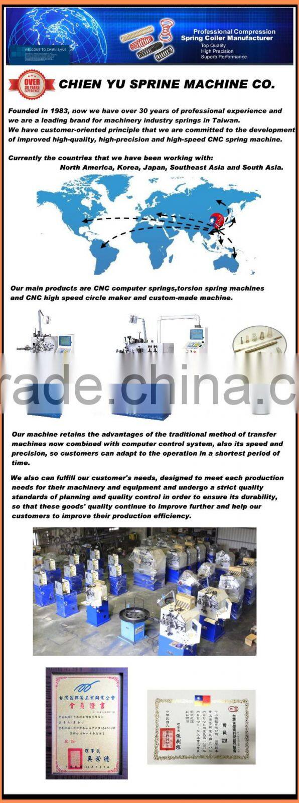 Metal pressure spring Coil Machine for Keyboard