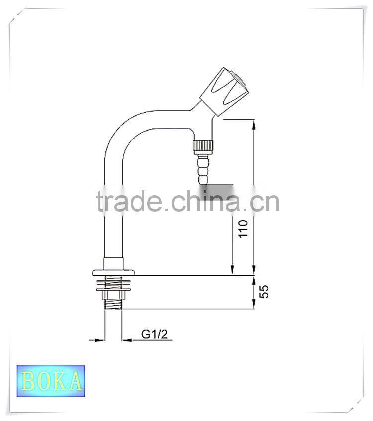 Laboratory deck mounted laboratory accessory