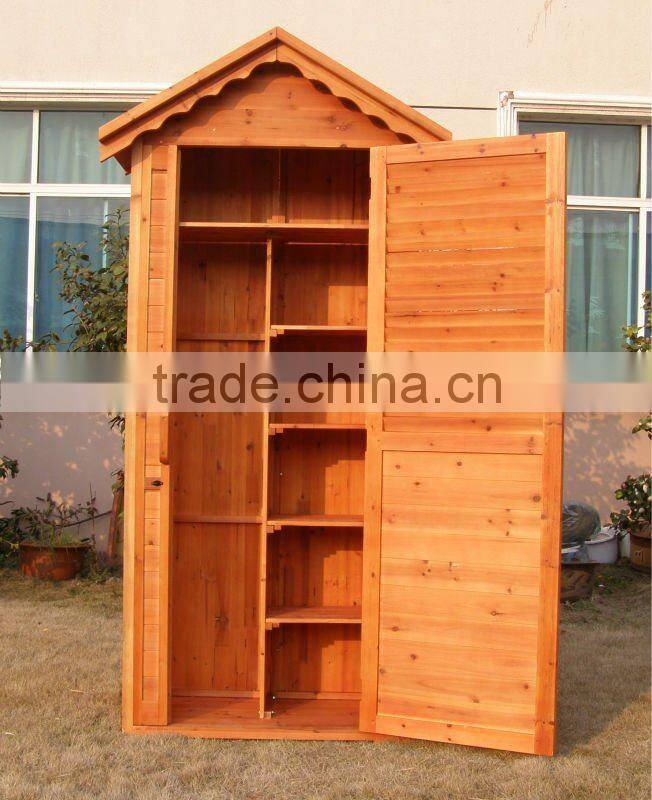 HL420 wooden tools housing with two doors