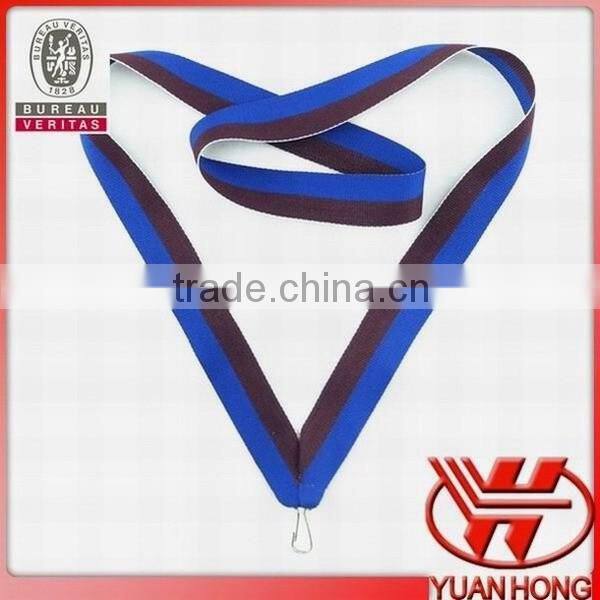 blue black free design lanyards for medal