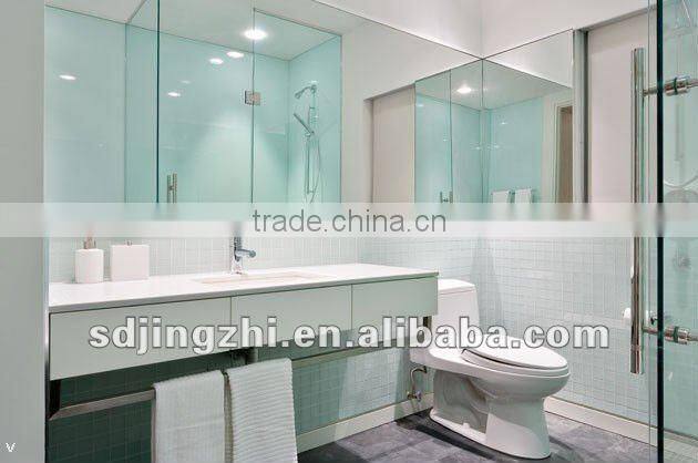 modern white high gloss bathroom mirror vanity(lacquer)