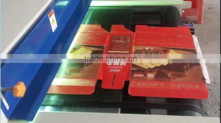 plane UV curing machine for paper plastic UV oven with conveyor TM-500UVF