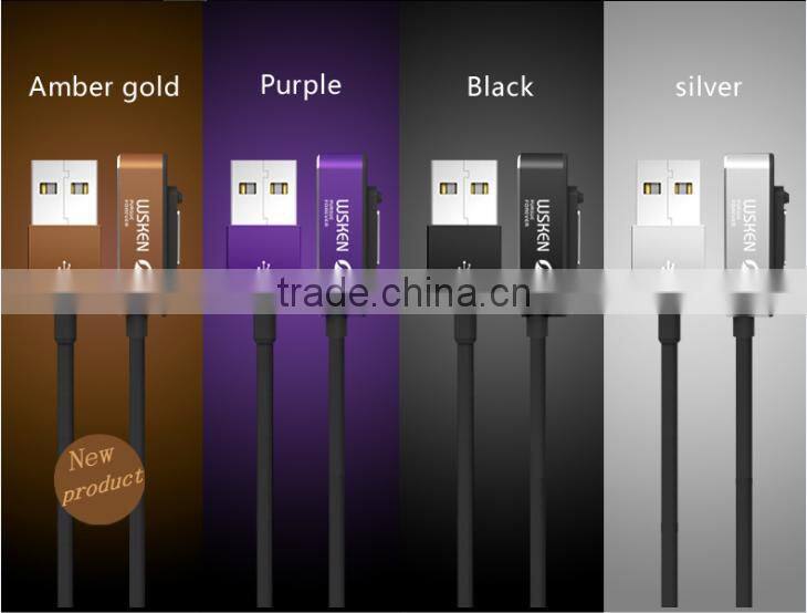 WSKEN Wholesale For Sony Magnetic USB Cable Single Metal Version