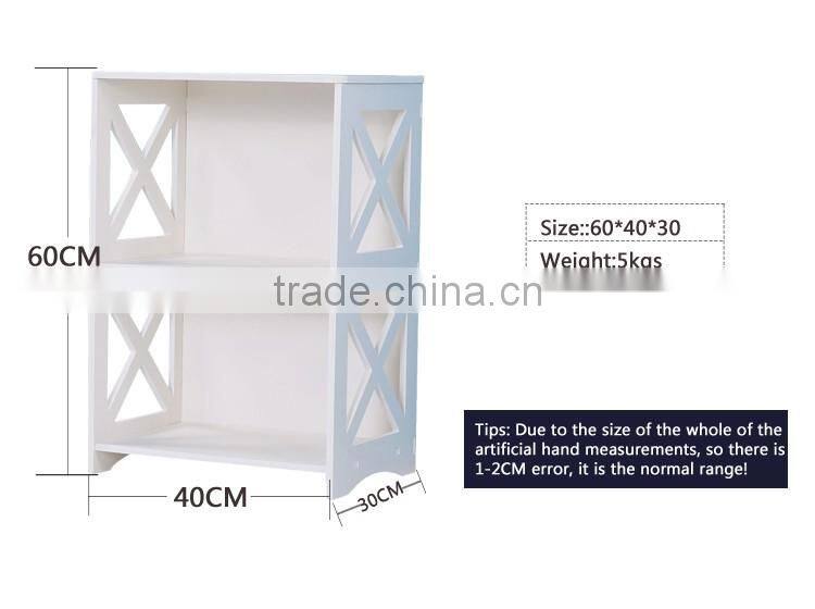 children bedroom furniture white wpc material medium size book shelf