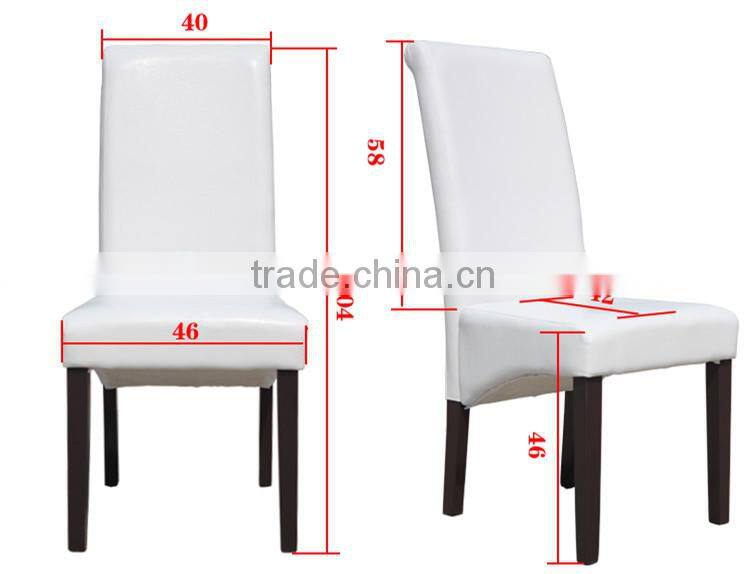 New design arriva fashionable High back pu Dining chair Y407