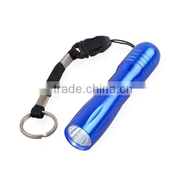 Aluminum Alloy Lamp Body Material And Emergency Usage LED Torch Keychain