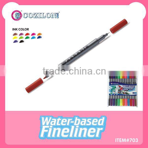 double sides water-based fineliner #703