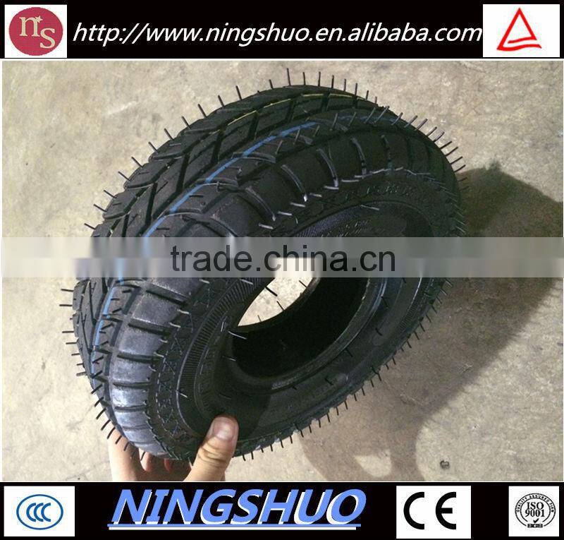 China factory of construction use 10 inch rubber pushcart pneumatic wheel