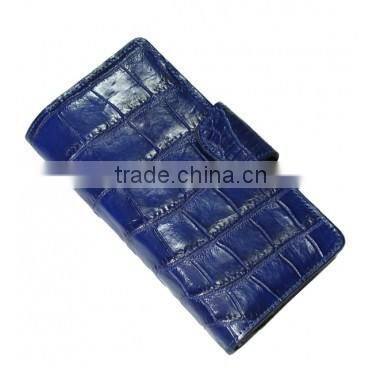 Crocodile leather wallet for women SWCRW-019