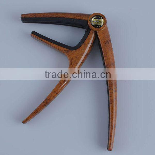 Latest Design Wooden/ Color Guitar Capo