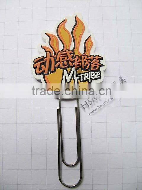 Promotional 3D Soft PVC Book Mark