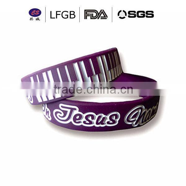 Custom Promotional Low price Wrist Band, Adjustable Silicon Wristband, Silicon Bracelet