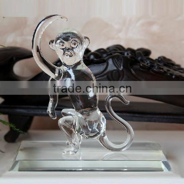 Clear K9 Crystal Truck Model With Logo Engraved For Workers New Year Souvenirs