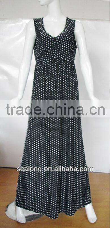 2013 Girl's fashion printing long skirt