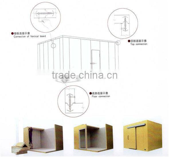 Cheap good quality PU sandwich cold room panel for freezer room from changzhou
