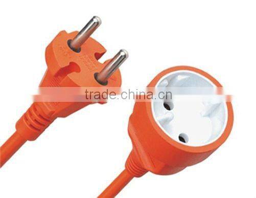 QIAOPU Europe VDE Extension power cord for electrical application/ VDE power cord