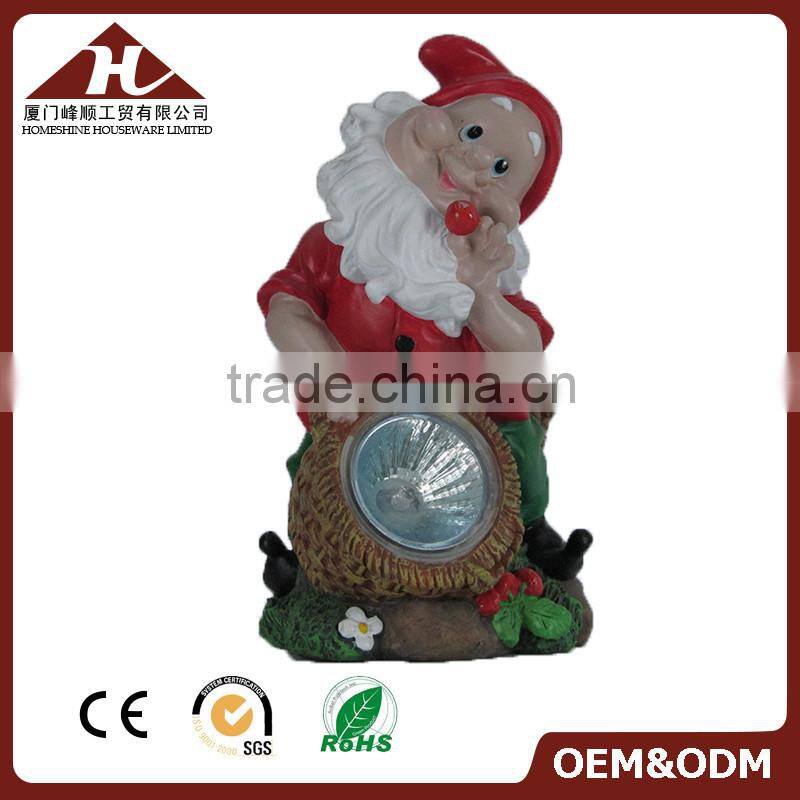 resin craft led table lamp in the shape of deer