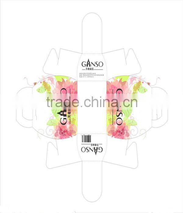 High quality recyclable macaron packaging box with PVC window