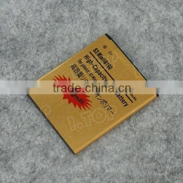 For Samsung Galaxy S3mini i8190 mobile battery,3.7V 2450mAh,18 months warranty