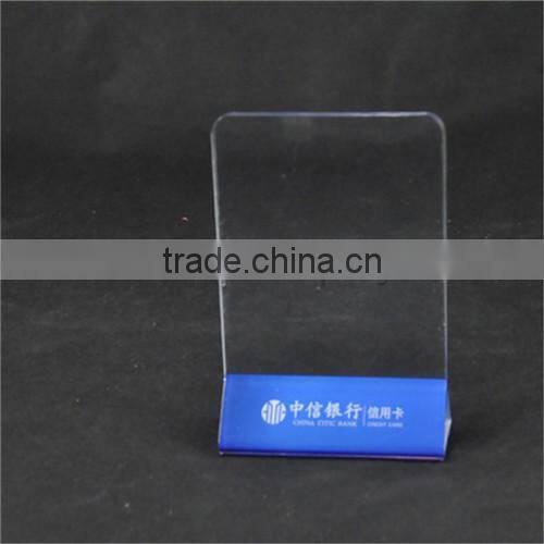 3 sided clear acrylic menu holder,acrylic menu stand,acrylic a5 menu stand factory price