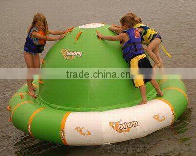 interesting inflatable iceberg / water sport