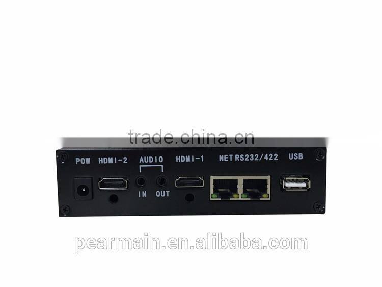 2 channels HDMI output HD H.264 decoder