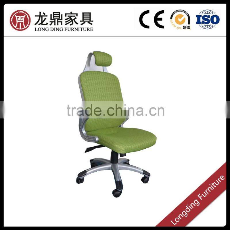 SGS CE certificate passed modern no folded green adjustable armrest high back full mesh office chair with headrest