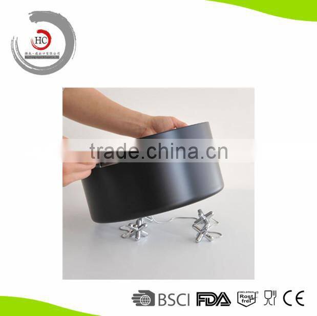 2015 New Products Trivet, extendable, "TRIPOD" Trivet with adjustable elements in chrome-plated zamak