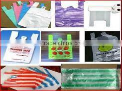 high quality white flat bag white printing plastic bags wholesales