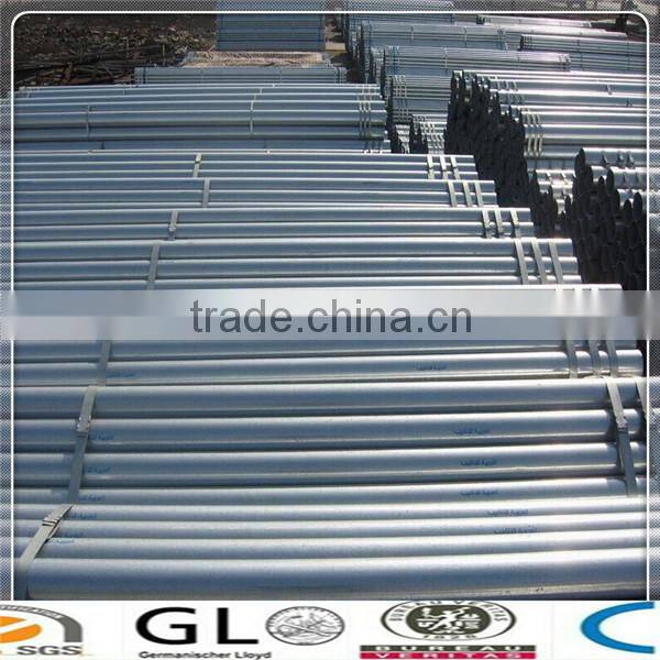 BS1387 Hot Dipped Galvanized Steel Round Pipe