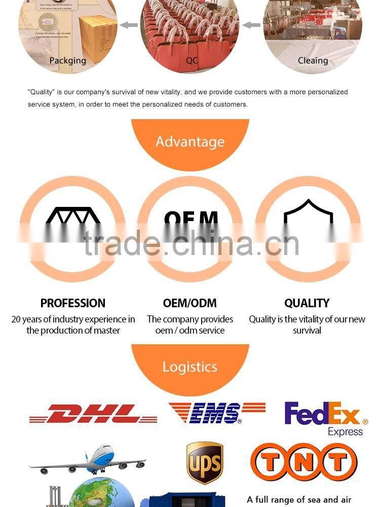 New 100% leather wallet long section of metal zipper wallet