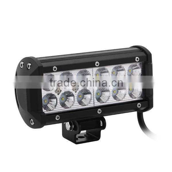 China factory 7inch 36W Offroad LED Light Bar, Flood/Spot Beam 4X4 Offroad Lamp